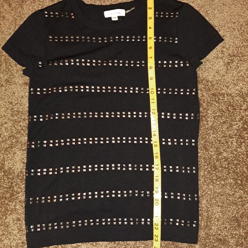 Calvin Klein Short Sleeve With Rivets/Embellishments - Picture 6 of 6